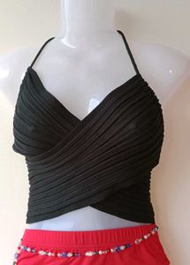 Black Sleeveless Top
