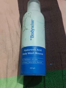 Bodywise Hyaluronic Acid Body Wash Mousse