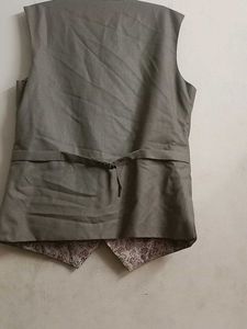 Men's Grey Formal Vest