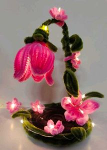 Handmade Pipe Cleaner Flower Decor