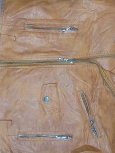 Stylish Faux Leather Biker Jacket