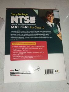 Arihant NTSE Study Package for Class 10