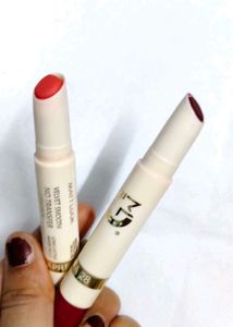 2 Matt look lip crayons