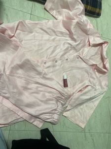 baby pink lounge set