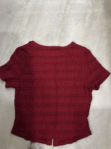 [Brand New] Chic Ruffled Button-Up Top