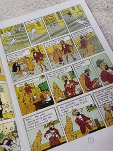 Tintin Book Collection - Set of 8 hard cover