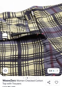Plaid Co-ord Set