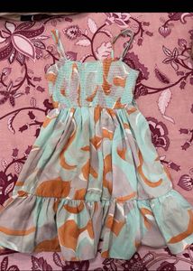 Chic Floral Print Mini Dress