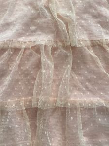 Adorable Pink Tulle Top 3-4yrs