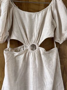 Elegant Cut-Out Mini Dress