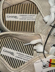 George Women's Sparkle Canvas Sneakers