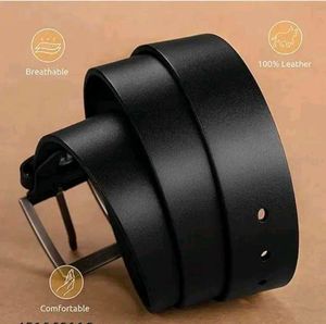 Genuine Leather Belt Set