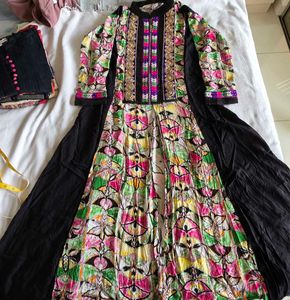 Vibrant Embroidered Kurta