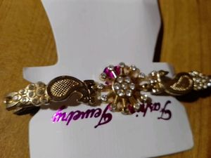 Golden Bracelet Specially For Girls