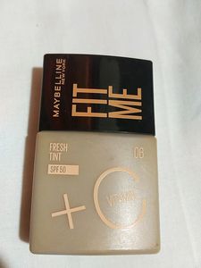 Combo Of Maybelline Fresh Tint + Myglamm Lipstick