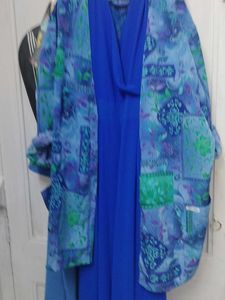 Blue jumpsuit