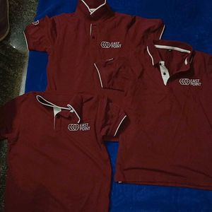 Maroon Polo T-Shirts Bundle