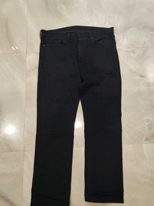 Classic Levi's Deep Blue Denim Jeans