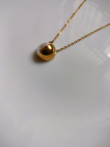 Golden And White  Pearl Necklace ✨