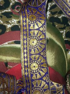 3 difrante style  Dupatta Trim