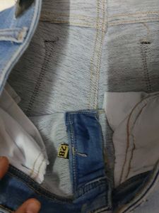 Blue Flared Jeans