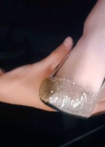 Sparkling Glitter Pointed Toe Heels
