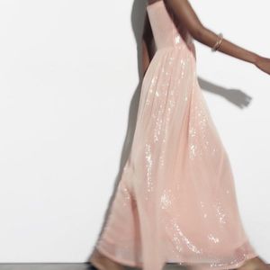 Zara Limited Festive Collection Gala Sequin Dress