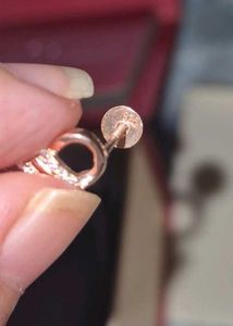 Giva Rose Gold Heart Earrings