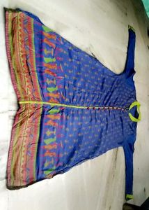 Elegant Blue Printed Kurta