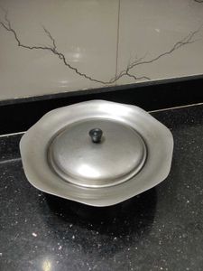 Stainless Steel Serving Bowl with Lid