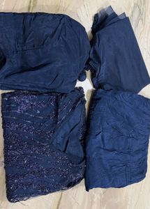Sparkling Navy Blue Kurta Set