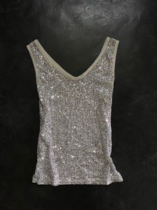 Sparkling Sequin Tank Top