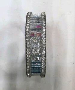 Single Piece Of Mirror Worked Bangle/BRACELET for Gorgeous.