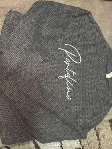 Stylish Grey "Portofino" Knit Sweater