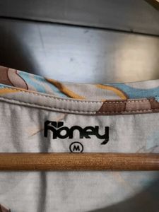 Honey by Pantaloons Stylish Swirl Print T-Shirt