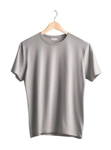 💥New Men's Premium Solid Cotton Grey T-shirt