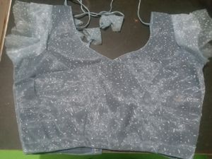 Grey Saree.