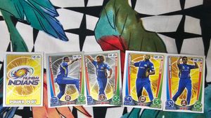 Topps 2012 Cricket Attax set