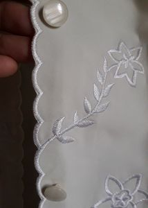 Cream Half Sleeve Shirt