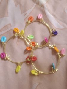 kashmiri Shell Bangles Set of 8