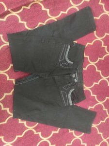 Stylish Black Denim Jeans