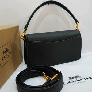 coach tabby with box black