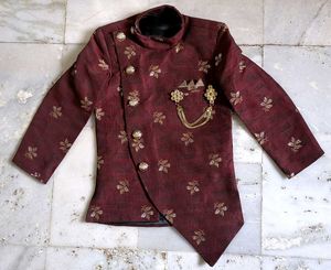 Boys Ethnic Sherwani Dhoti Set