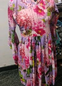 Floral Print Maxi Dress