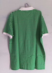 American Crew Men's Striped Polo T-Shirt