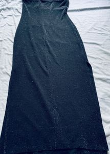 Sparkly Black Mini Dress