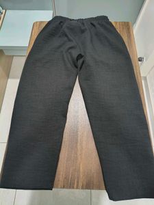 Men's Black Drawstring Pants