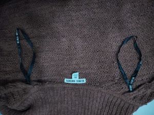 Brown Knit Sweater