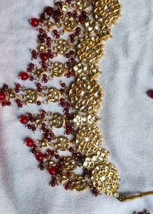 Designer Kundan & Pearl Necklace Set