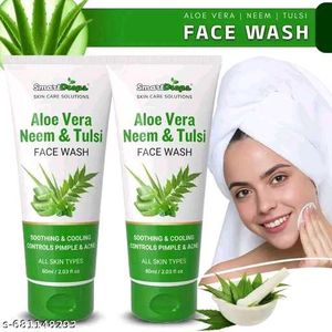 neem & Tulsi face wash pack of 2